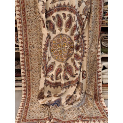 Persien Isfahan Handgestempelt seltenes Stück Maß 265 x 205 cm